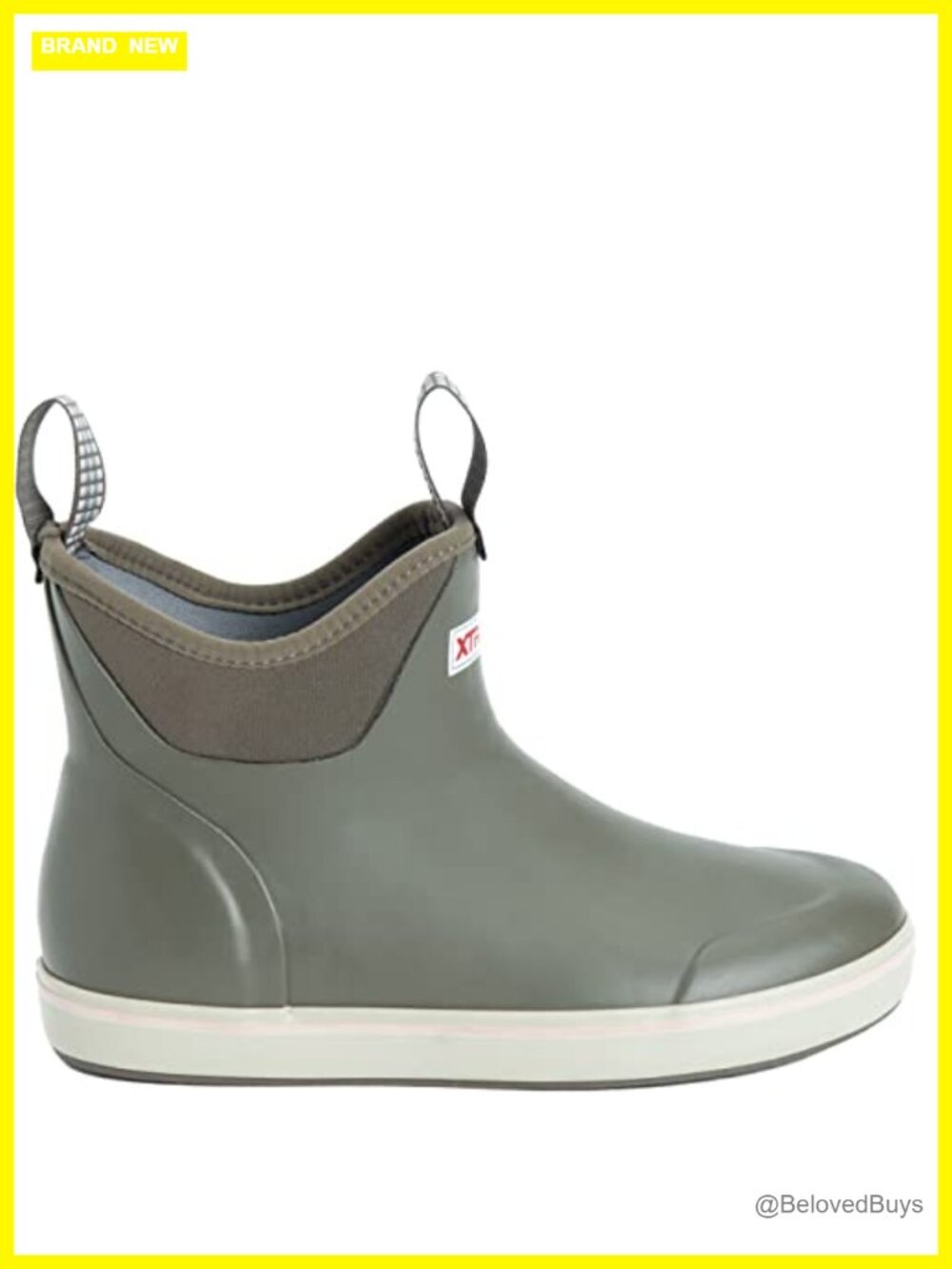 Women's 6 in Ankle Deck Boot - Waterproof Slip-Resistant Pull-On